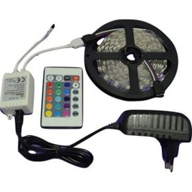Blue Lighting 5 mt Animasyonlu Tak Çalıştır Kumandalı Trafolu RGB Şerit Led Aydınlatma