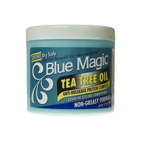 Blue Magic 390 gr Tea Tree Oil Durulanmayan Şekillendirici Saç Kremi