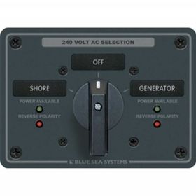 Blue Sea Systems AC Kaynak Seçme Paneli