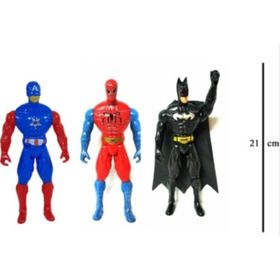 Blue Toys Avengers Işıklı 20 cm 3'lü Süper Kahraman Figürler