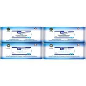Blue White Yetişkin Perine Bölgesi 4x50 Vücut Temizleme Mendil-Havlusu