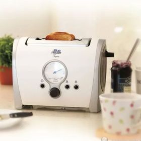 Bluehouse BH-423PT Tupane 2 Dilim Hazneli 800 W Ekmek Kızartma Makinesi Gümüş