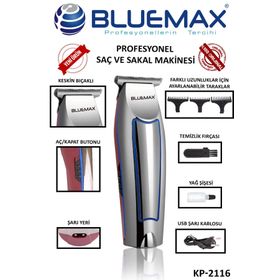 Bluemax KP-2116 Saç Sakal Kesme Makinesi