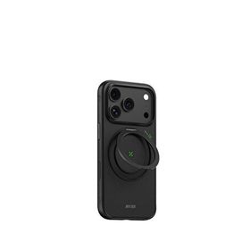 Blueo Mr. Gorilla Iphone 17 Pro Max Siyah Magsafe Uyumlu Armor Aramid Fiber Standlı Telefon Kılıfı