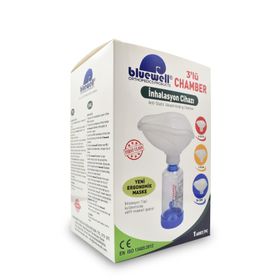 Bluewell Aerochamber 3'lü İnhalasyon Cihazı