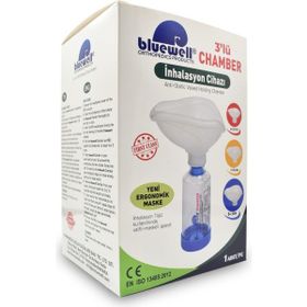 Bluewell Aerochamber 3'lü İnhalasyon Cihazı