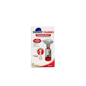 Bluewell Aerochamber Kırmızı 0-18 Ay İnhalasyon Cihazı