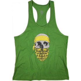 Bluu Arphax Fıstık Yeşili Fitness Gym Tank Top Erkek Sporcu Atleti