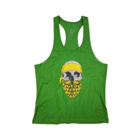 Bluu Arphax Fıstık Yeşili Fitness Gym Tank Top Erkek Sporcu Atleti