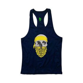 Bluu Arphax Lacivert Fitness Gym Tank Top Erkek Sporcu Atleti