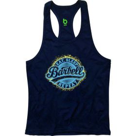 Bluu Barbell Çok Renkli Fitness Gym Tank Top Erkek Sporcu Atleti