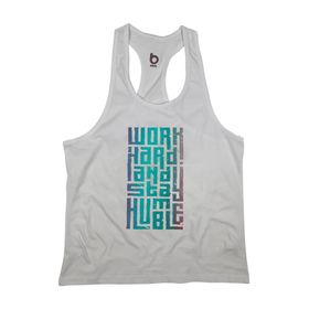 Bluu HMBLE Mor Fitness Gym Tank Top Erkek Sporcu Atleti