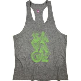 Bluu Savage Renkli Fitness Gym Tank Top Erkek Sporcu Atleti