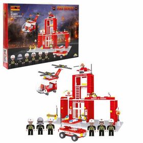BLX 21801 Fire Rescue Itfaiye Istasyonu Oyun Seti