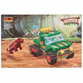 BLX 29512 Jungle Arazi Aracı ve Hayvan Yakalama Oyun Seti