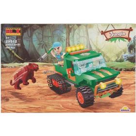 BLX 29512 Jungle Arazi Aracı ve Hayvan Yakalama Oyun Seti