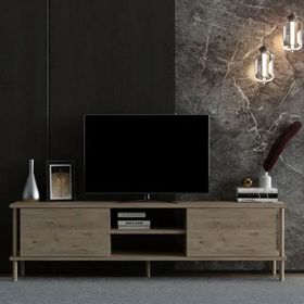 BMdekor Afra Atlantikçam 150 cm Tv Sehpası