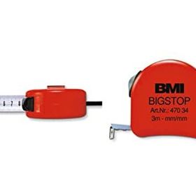 Bmi 4703 Bigstop Stoperli Askılı 3 m Çelik Metre
