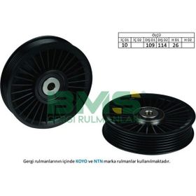 Bms Astra F-G-Omega B-Vectra B-C-Zafira 2.0 Dti 16V Alternatör Gergi Rulmanı