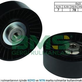 Bms Caddy-Golf 3-Passat-Polo-T4-A6 1.9-2.5 Tdi 1990-1997 1Y- Alternatör Gergi Rulmanı