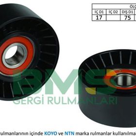 Bms Crafter 2.5 TDI 06 BJK BJM Kanalsız 75 mm Alternatör Gergi Rulmanı