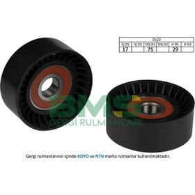 Bms Crafter 2.5 TDI 06 BJK BJM Kanalsız 75 mm Alternatör Gergi Rulmanı