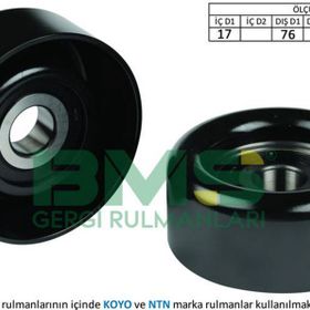 Bms H1 Starex Sorento 2.5 CRDI 01 76x33x17 WKM64012 Alternatör Gergi Rulmanı