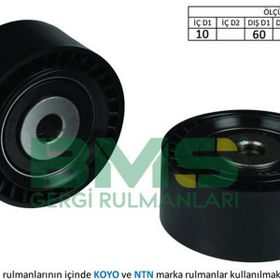 Bms Partner Berlingo 1.4-1.6 16 V P206 1.4 16 V P307 C4 1.6 16 V Bipper Nemo 1.4 Alternatör Gergi Rulmanı