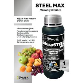 Bmusa Steelmax 1 lt Mikrobiyal Gübre