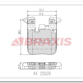 Bmw 1 F20 3 F30 2011 Arka Fren Balatası İkaz Kablosu