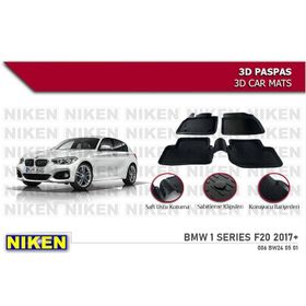 Bmw 1 Serıes F20 2017 3D Havuzlu Paspas