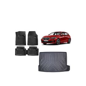 Bmw 1 Serisi F40 2019 Model 3D Üst Bagaj Havuzu ve 4D Luxury Havuzlu Paspas