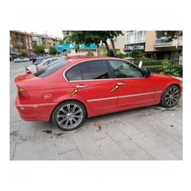 Bmw 3 Seri E46 1998 2001 Paslanmaz Çelik 4 Kapı Krom Kapı Kolu