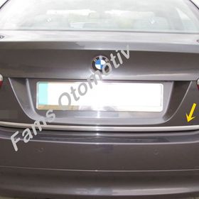 Bmw 3 Seri E90 Paslanmaz Çelik 2005-2012 Krom Bagaj Alt Çıtası