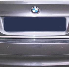 Bmw 3 Seri E90 Paslanmaz Çelik 2005-2012 Krom Bagaj Alt Çıtası