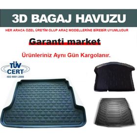 Bmw 3 Seri F30 2012 Sonrası 3d Bagaj Havuzu