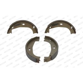 Bmw 3 Serisi E36 Arka Fren Balatası (E36) (09/90-02/98) [WVA 20180] - [ 123,1X44,9X17 MM ]