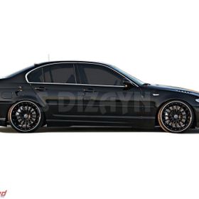 Bmw 3 Serisi E46 1998-2005 4 Parça Krom Cam Çıtası