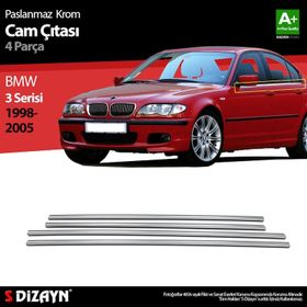 Bmw 3 Serisi E46 1998-2005 4 Parça Krom Cam Çıtası