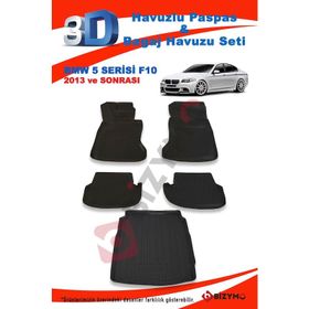 Bmw 3 Serisi E90 Havuzlu 3D 2005-2011 Paspas ve Bagaj Havuzu