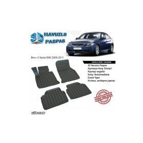 Bmw 3 Serisi E90 Havuzlu 3D 2005-2011 Paspas ve Bagaj Havuzu