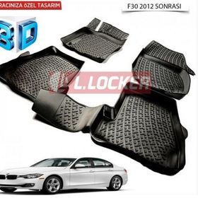 Bmw 3 Serisi F30 2012 Sonrası 3D Havuzlu Paspas
