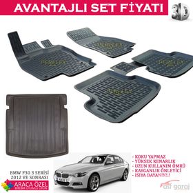 Bmw 3 Serisi F30 3D Havuzlu Paspas