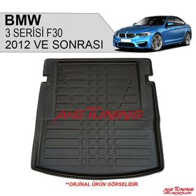 Bmw 3 Serisi F30 Sedan 2012 Sonrası 3D Bagaj Havuzu