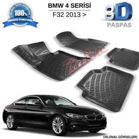 Bmw 4 Serisi F36 2013 Sonrası 3D Havuzlu Paspas