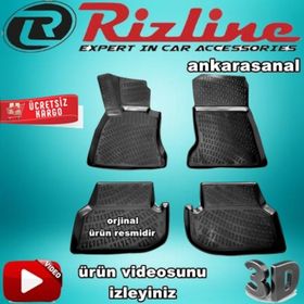 Bmw 5 F10 2013 Sonrası Siyah 3D Havuzlu Paspas