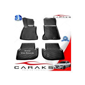 Bmw 5 F10 2013 Sonrası Siyah 3D Havuzlu Paspas