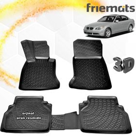 Bmw 5 Serisi E60 2004-2009 Siyah 3D Havuzlu Paspas