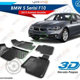 Bmw 5 Serisi F10 3D Havuzlu Paspas