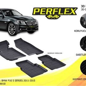 Bmw 5 Serisi F10 3D Havuzlu Paspas